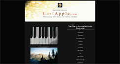 Desktop Screenshot of lastapple.com